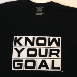 Official ProDynamix "Know Your Goal" Power Block T-Shirt